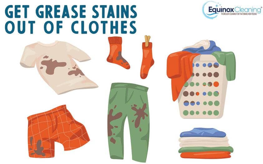  Get Grease Stains Out of Clothes